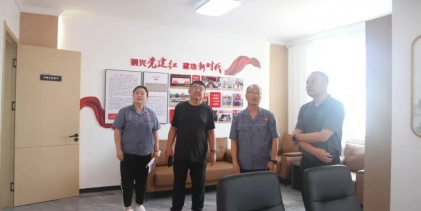 區委社會工作部到鋼興（集團）公司黨委調研指導工作